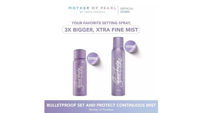 Review MOP Bulletproof Set and Protect Continuous Mist Matte: Manfaat, Kelebihan hingga Kekurangan