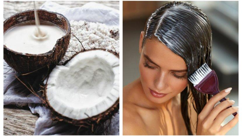 7 Khasiat Santan Kelapa untuk Kesehatan Rambut, Bisa Mengatasi Kerontokan hingga Cegah Uban