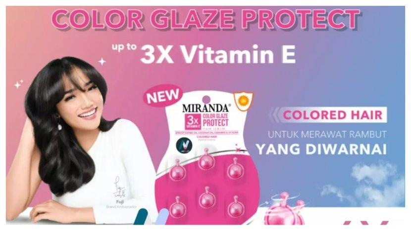 Review Miranda Hair Serum Capsule Varian Color Glaze Protect yang Jadi Favorit Fuji