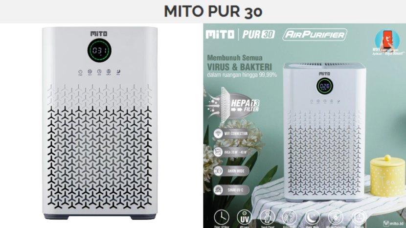 Review Lengkap MiTO Air Purifier PUR30: Harga Terbaru, Kelebihan hingga Kekurangan