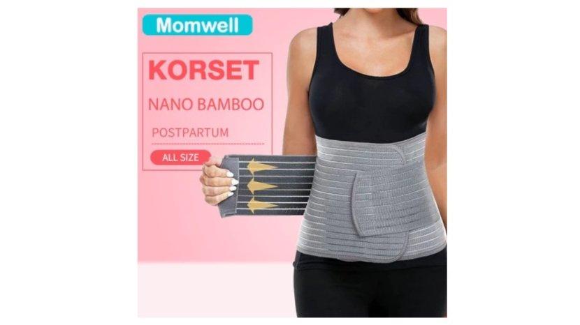 Review Momwell Korset Postpartum Bamboo, Solusi Mengembalikan Postur Tubuh Setelah Melahirkan