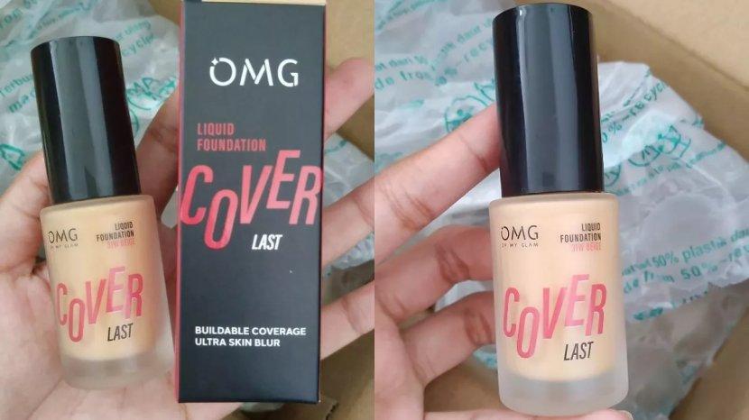 Review OMG Oh My Glam Coverlast Liquid Foundation untuk Lengkapi Base Makeupmu