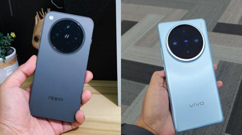 Adu Spesifikasi HP Baru Rilis OPPO Find X8 Vs vivo X100 Pro, RAM Sama 16GB tapi Harga Lebih Murah