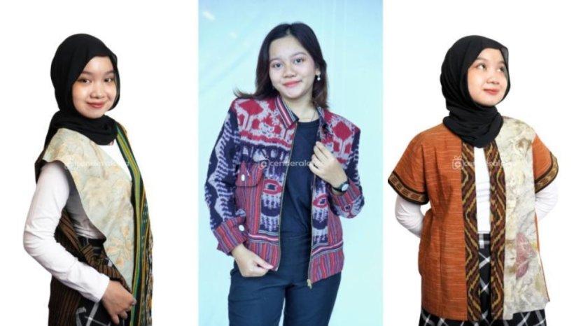 4 Rekomendasi Outer Tenun Wanita dari Cenderaloka, Cocok untuk Mix and Match