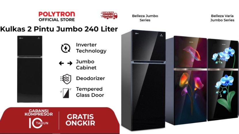 Review Lengkap Kulkas Polytron Belleza PRW 25VX, Kelebihan dan Kekurangan