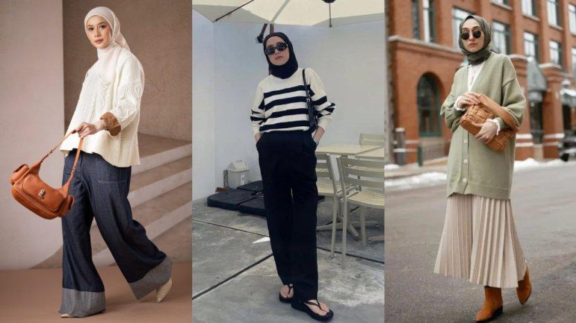 3 Padu Padan untuk Hijabers Tampil Lebih Kece, Mix and Match Kerudung Pakai Jaket Keren Banget