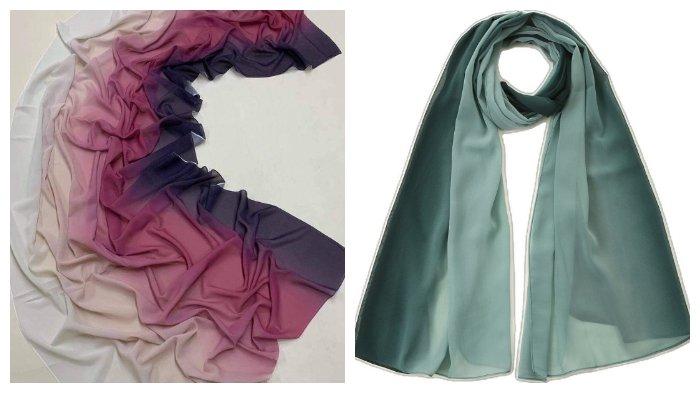 5 Rekomendasi Motif Pashmina Gradasi yang Kini Jadi Tren