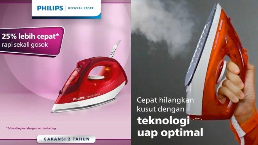 Review Lengkap Philips Setrika Uap GC1424/45: Harga Terbaru, Kelebihan hingga Kekurangan