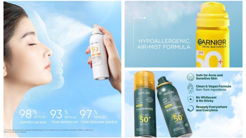 Spesial Harbolnas 12.12, Ini 6 Pilihan Sunscreen Spray yang Hadir dengan Diskon Menarik