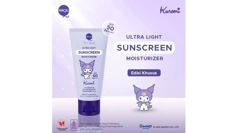 Review Pipiqiu Ultra Light Sunscreen Moisturizer SPF50: Manfaat, Kelebihan, Kekurangan