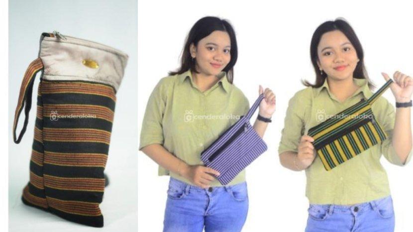 4 Rekomendasi Pouch Lurik Cenderaloka, Estetik dan Fungsional
