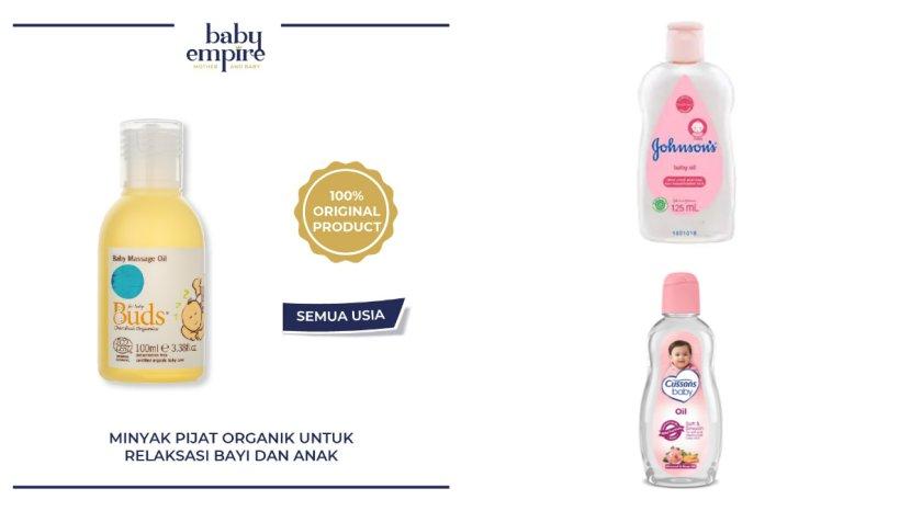 20 Daftar Baby Oil Terbaik untuk Perawatan Kulit Bayi yang Aman dan Sudah BPOM