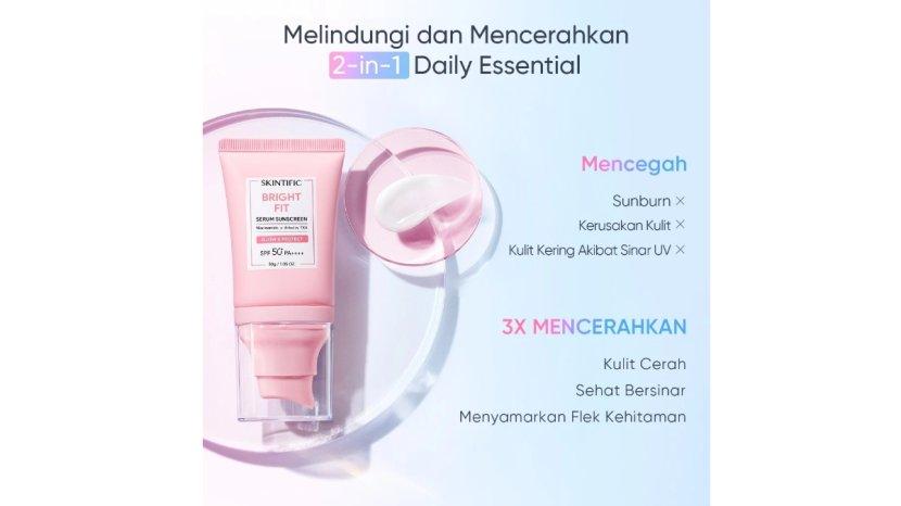 Review Lengkap SKINTIFIC Bright Fit Serum Sunscreen: Manfaat, Kelebihan, hingga Kekurangan