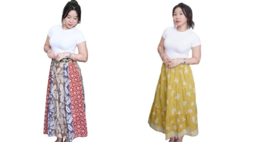 3 Rekomendasi Rok Batik Cenderaloka, Penampilan Auto Anggun