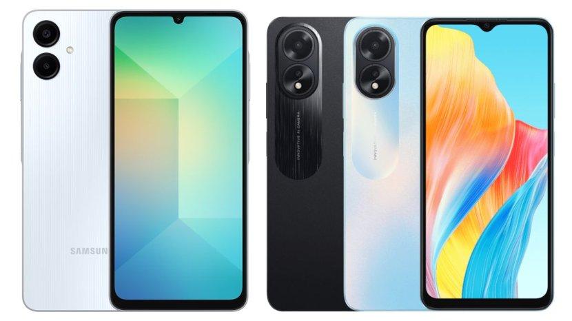 Adu Spesifikasi SAMSUNG Galaxy A06 dan OPPO A18, Duel HP Murah Selisih Rp 200 Ribu
