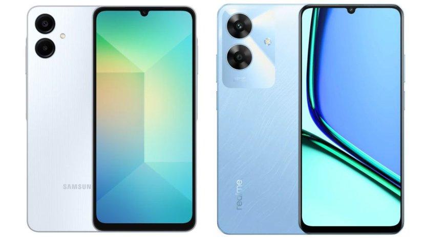 Adu Spesifikasi SAMSUNG Galaxy A06 dan realme Note 60, Duel HP Baru Sejutaan, MendingMana?