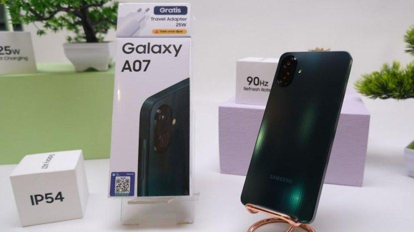 Daftar Harga HP Samsung di Bulan Januari 2026: Samsung A07 Cuma Rp 1 Jutaan