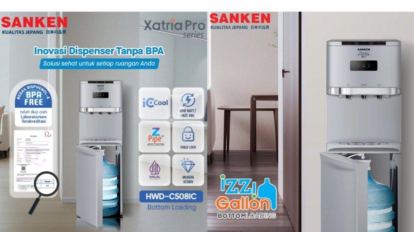 Review Lengkap Sanken Dispenser HWD-C508ICSL, Kelebihan dan Kekurangan