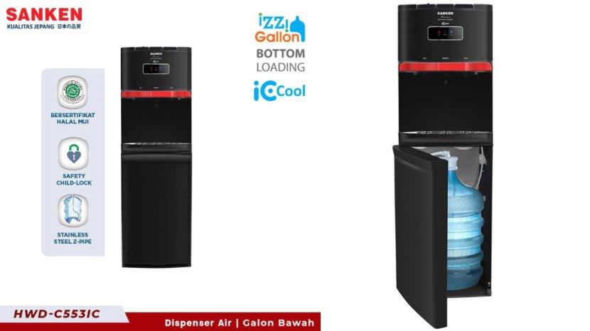 Review Lengkap Sanken Dispenser HWD-C553IC, Kelebihan dan Kekurangan