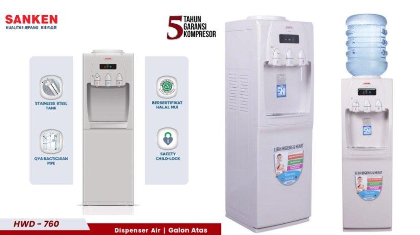 Review Lengkap Dispenser 1 Jutaan Sanken HWD-760, Kelebihan dan Kekurangan