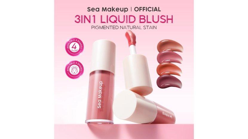 Review Sea Makeup Vibrant Flushed Liquid Blush On: Manfaat, Kelebihan, Kekurangan