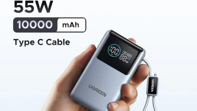 UGREEN Nexode Pro 10000mAh 55W: Power Bank Ringkas dengan Fast Charging dan Fitur Modern