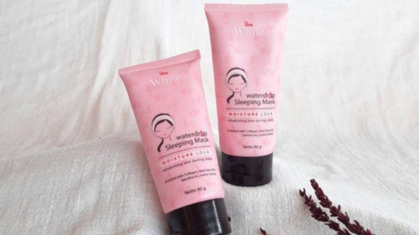Review Viva White Water Drop Sleeping Mask, Efektif Cerahkan Kulitmu Saat Tidur