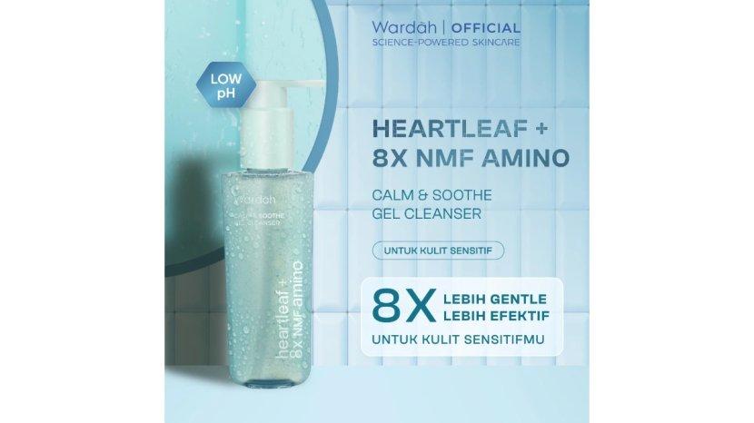 Review Wardah Heartleaf 8X NMF Amino Calm Soothe Gel Cleanser: Manfaat, Kelebihan, hingga Kekurangan
