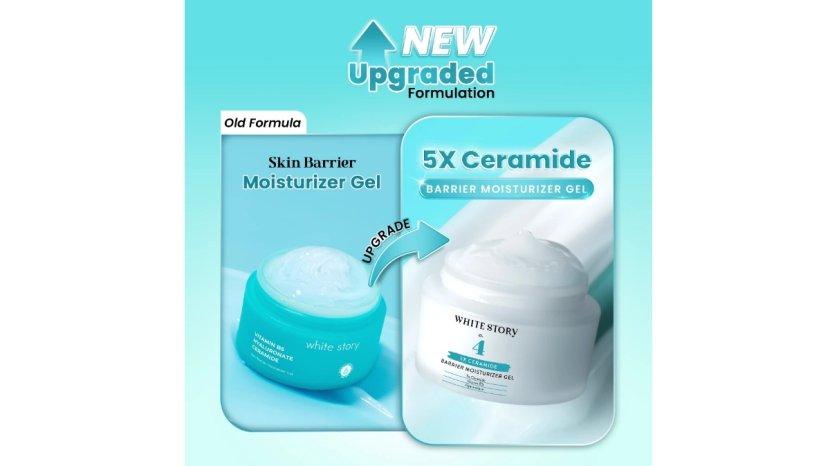 Review White Story 5x Ceramide Barrier Moisturizer Gel: Manfaat, Kelebihan, Kekurangan