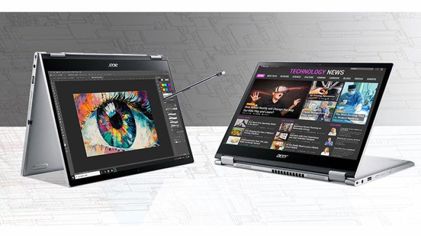 Laptop 2 In 1 Intel Evo Termurah, acer Spin 3 Active