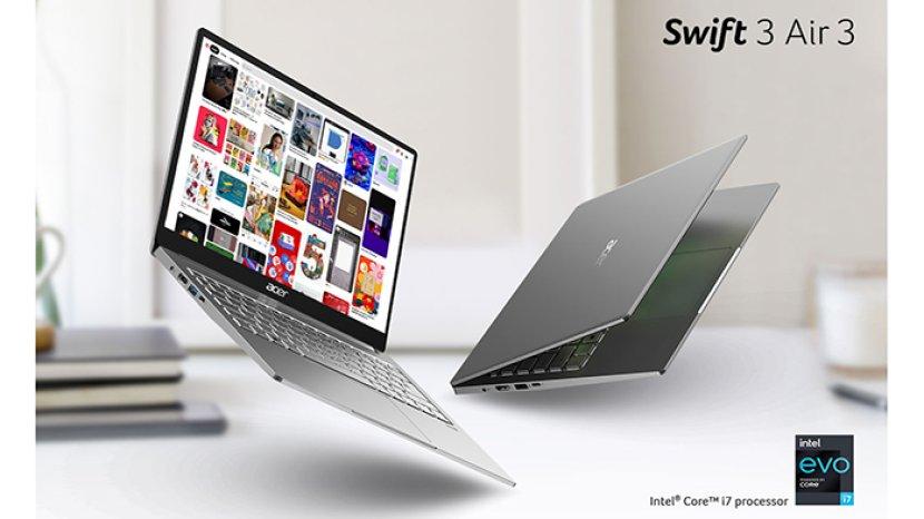 acer Swift 3 Air 3 (SF313-53), Performa Tangguh & Punya Layar 2K