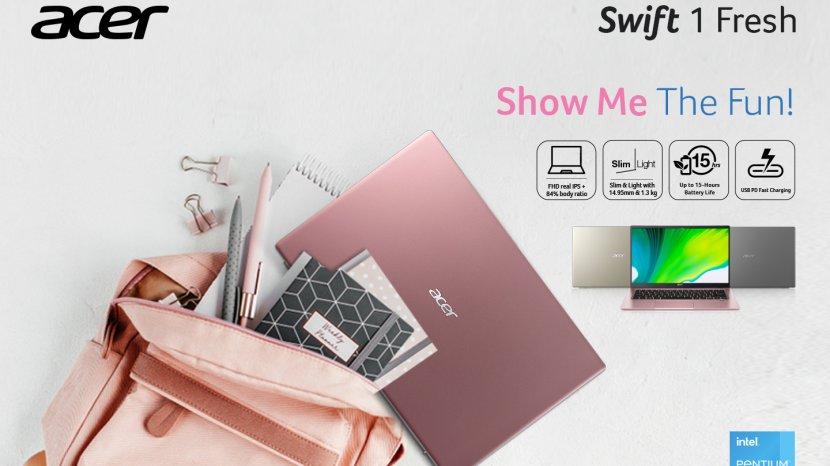 Review acer Swift 1, Laptop Tipis Berkualitas dengan Harga Murah