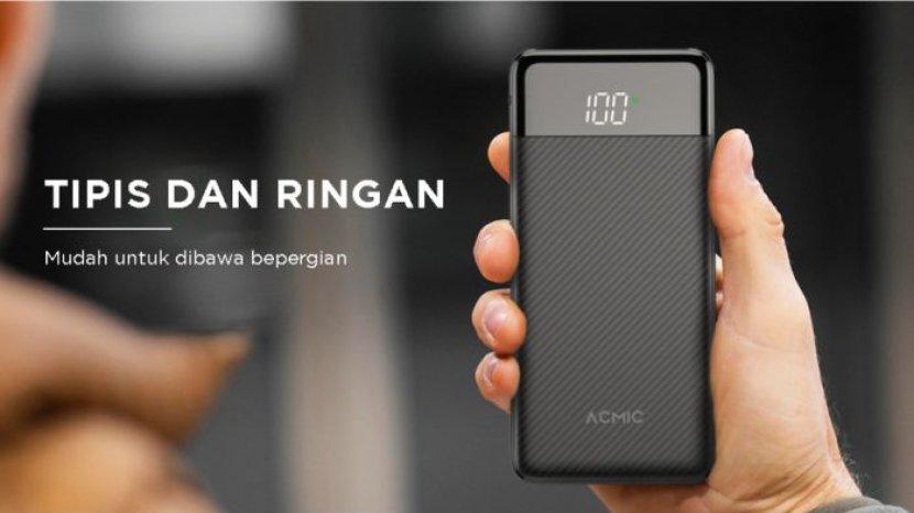 5 Rekomendasi Power Bank ACMIC Spesial HARBOLNAS 12.12, C10PRO Rp 100 Ribuan