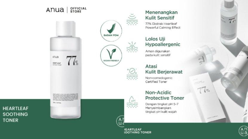 Review ANUA Heartleaf Soothing Toner, Skincare Korea untuk Merawat Kulit Berjerawat