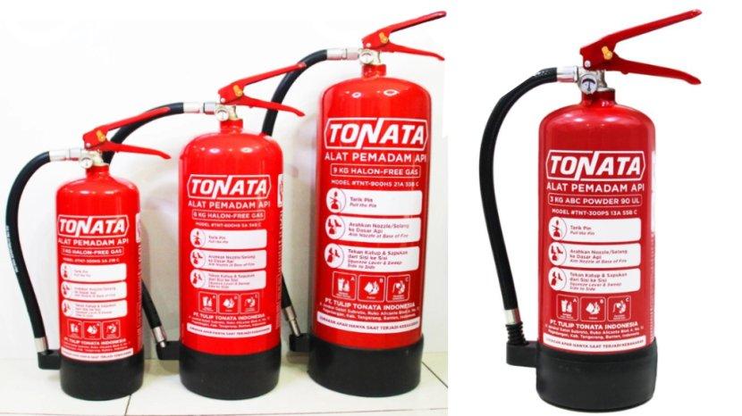 5 Rekomendasi APAR Tonata: Alat Pemadam Kebakaran untuk Berbagai Sumber Api