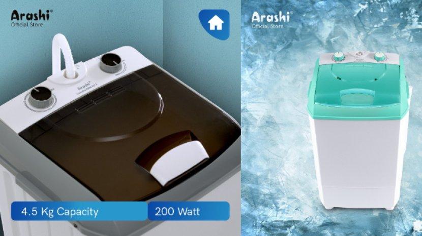 Review Arashi Laundry AWM 451A, Mencuci Handal dan Ramah Lingkungan