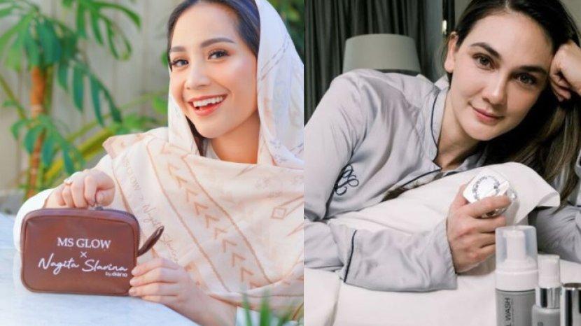 Glow Up seperti Nagita Slavina dan Luna Maya dengan 5 Rekomendasi Rangkaian Skincare MS GLOW