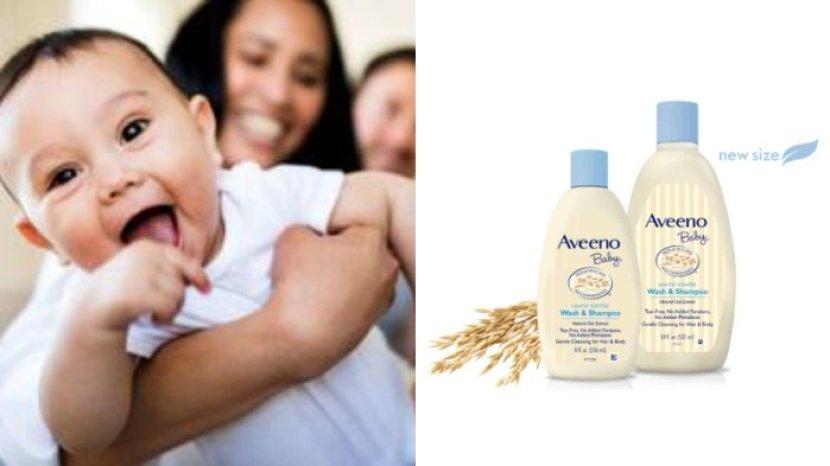 Review Aveeno Baby Wash & Shampoo, Sabun Mandi 2 in 1 untuk Rawat Kulit Bayi