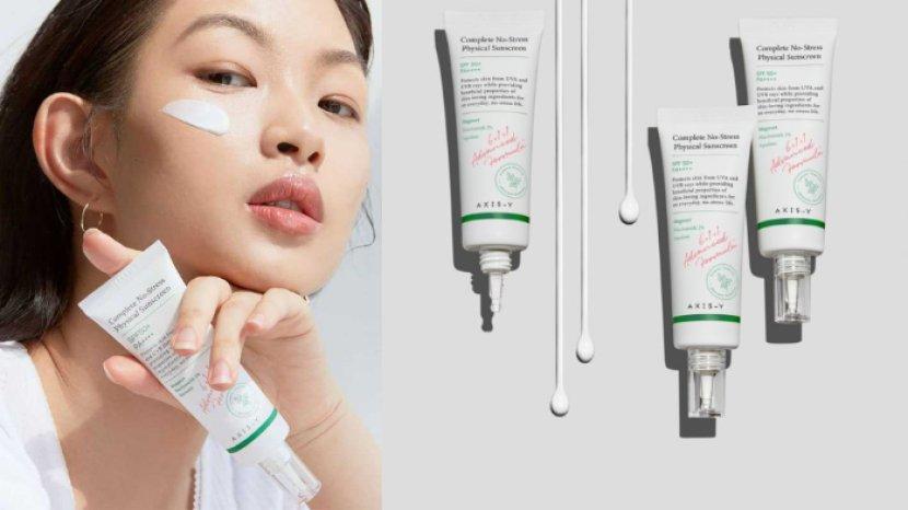 Review AXIS-Y Complete No-Stress Physical Sunscreen, Solusi Tepat Lindungi Kulit dari Sinar UV