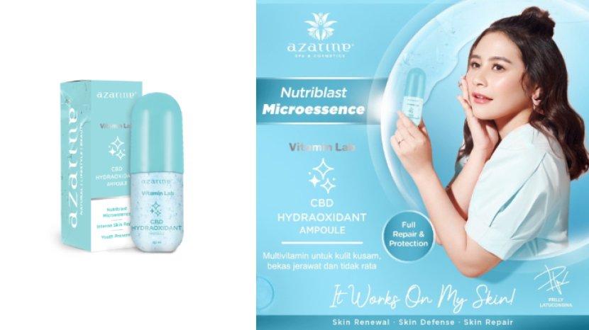 Review azarine CBD Hydraoxidant Ampoule, Skincare Lokal yang Ampuh Mencegah Penuaan Dini