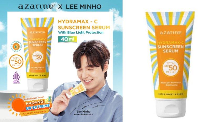 Review azarine Hydramax-C Sunscreen Serum SPF50 PA++++, Lindungi Kulit Kering Sensitif dari Matahari