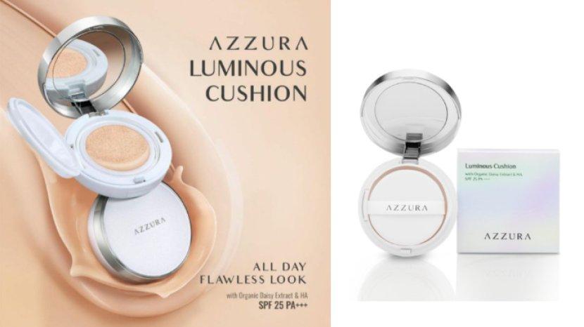 Review AZZURA Luminous Cushion Flawless, Miliki Kandungan Vitamin C yang Bantu Mencerahkan Wajah