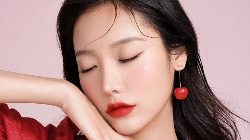 Review barenbliss Cherry Makes Cheerful Lip Velvet, Lip Cream dengan Korean Look yang Manis
