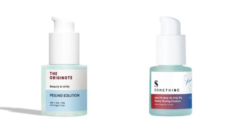 Battle Serum Eksfoliasi THE ORIGINOTE vs SOMETHINC, Solusi untuk Angkat Sel Kulit Mati