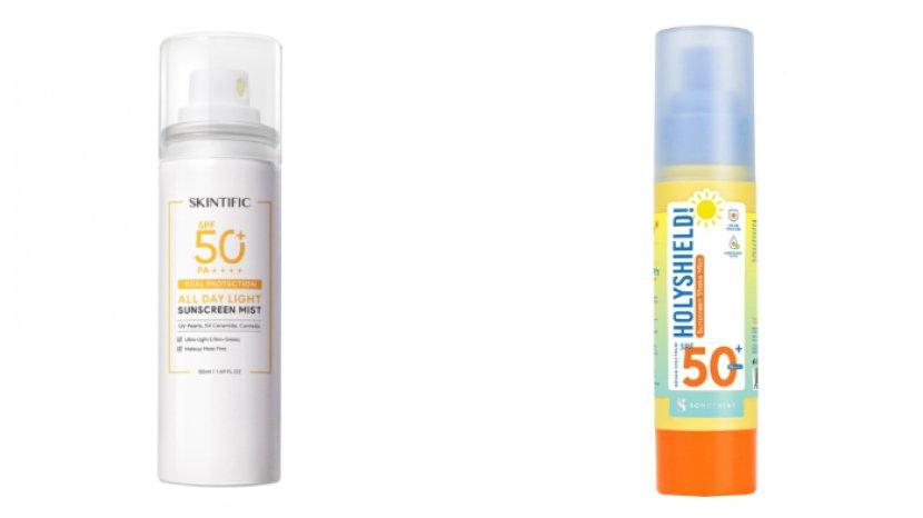 Battle Sunscreen Mist SKINTIFIC vs SOMETHINC, Tinggal Semprot Wajah Terlindungi dari Sinar UV