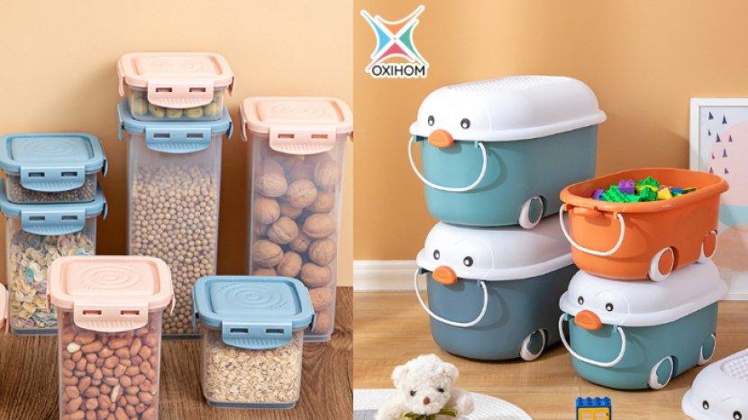 7 Rekomendasi Perabotan Rumah Tangga dari Oxihom, Ada Sapu Set Hingga Toples Gemas