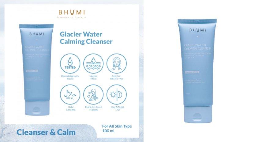 Review BHUMI Glacier Water Calming Cleanser, Pembersih Wajah yang Aman Buat Kulit Wajah Sensitif