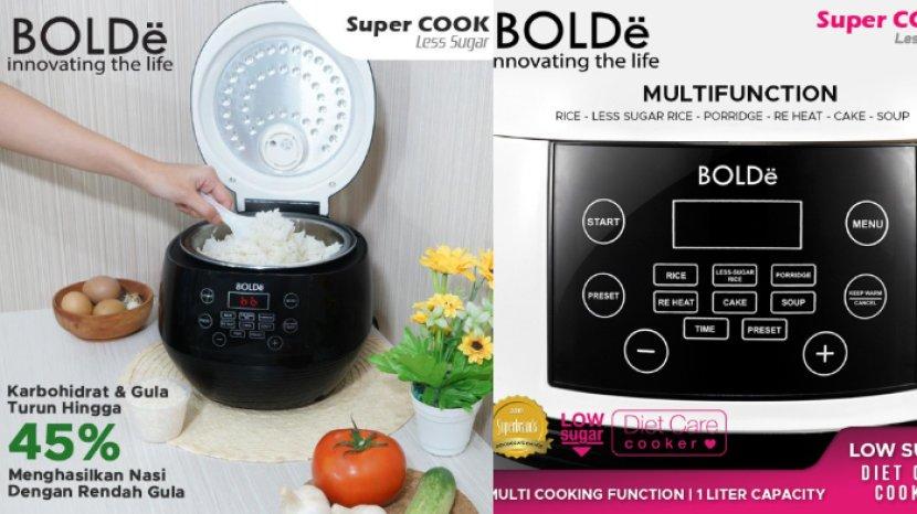 Review BOLDe Super Cook Less Sugar, Pilihan Tepat untuk Konsumsi Nasi Pulen Rendah Gula