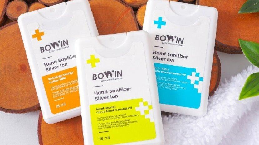 Review BOWIN Hand Sanitizer Silver Ion, Pocket Spray yang Travel Friendly