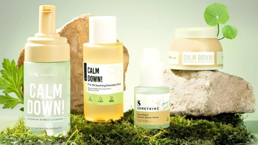 Rekomendasi Rangkaian Skincare Calm Down Series dari SOMETHINC, Cocok untuk Kulit Sensitif